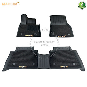Thảm lót sàn ô tô 2 lớp cao cấp dành cho xe BMW X6 2019+ nhãn hiệu Macsim 3w