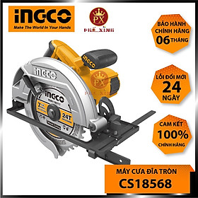 Máy cưa đĩa tròn 1600W INGCO 185m CS18568