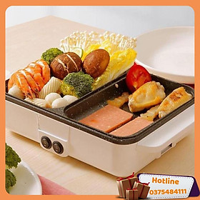 Mua Bếp Nướng Lẩu 2 In 1 Mini Hàn Quốc - Hàng Loại 1