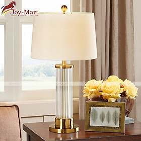 Mua Đèn Bàn Phòng Ngủ Thân Pha Lê Chao Vải MB4228 Đèn Để Bàn Trang Trí Phòng Khách Thiết Kế Sang Trọng Hiện Đại