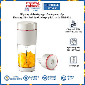 Máy xay sinh tố tạo ga cầm tay Morphy Richards MR9801 - Hàng Nhập Khẩu