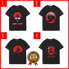 Áo thun Naruto Itachi Uchiha Sharingan 4 mẫu cực HOT hàng độc quyền giá siêu rẻ