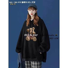 Áo Hoodie bé gái size đại, Áo nỉ cho bé 8-16 tuổi in hình và chữ chất liệu nỉ cao cấp dày dặn kiểu dáng thời trang