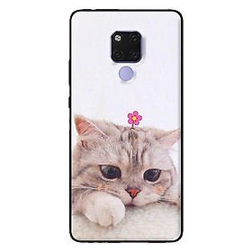 Ốp in cho Huawei Mate 20 Mèo Buồn - Hàng chính hãng