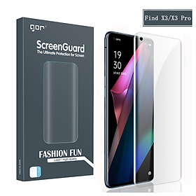 Mua Bộ 2 miếng dán dẻo full màn hình Gor cho điện thoại Oppo Find X3  X3 Pro- Hàng nhập khẩu