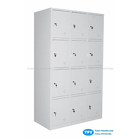 Tủ Locker 12 Cánh VPT 84-3K, Tủ Sắt 12 Cánh Sơn Tĩnh Điện Cao Cấp