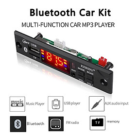 Set mô đun bảng mạch bluetooth phát mp3 không dây 5V 12V MP3 WMA dùng cho xe hơi