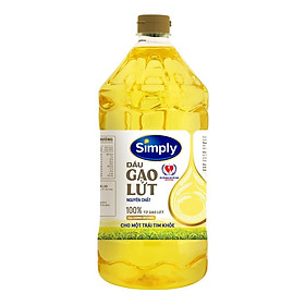 Dầu gạo lứt Simply 2L