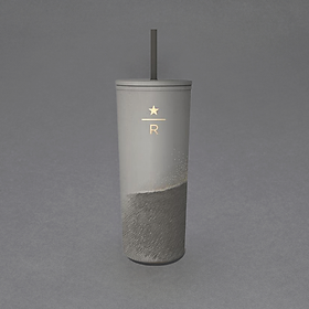 Ly Starbucks Cold Cup 16Oz (473ml) SSTN DW GRAY REV