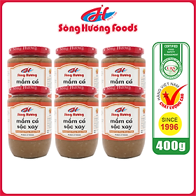 6 Hũ Mắm Cá Sặc Xay Sông Hương Foods Hũ 400g