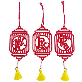 Bộ 3 Dây Treo Tết Vải Nỉ "Phúc Lộc Thọ" - Vinacraft