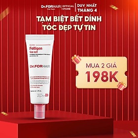 Muối tẩy tế bào chết, làm sạch da đầu Dr.FORHAIR Sea Salt Scaler 300g