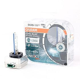 Combo 2 Bóng Đèn Xenon (Next Gen) OSRAM Cool Blue Intense D3S 66340CBN 12V 35W