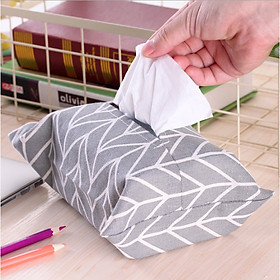 Mua Vỏ bọc hộp giấy ăn vải canvas deco nhà xinh xắn GV04