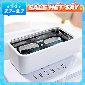 máy làm sạch siêu âm xiaomi Lofans, làm sạch kính và đồ trang sức