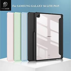 Bao da chống sốc cho SamSung Galaxy Tab S6 Lite 2022 P613/P619 có ngăn đựng bút chính hãng Dux Ducis Toby - Hàng chính hãng