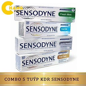 Mua Combo 5 tuýp Kem đánh răng 100g Thơm Mát Giảm Ê Buốt Bảo Vệ Toàn Diện