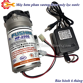 Mua Máy bơm phun sương-Bơm tăng áp cho máy lọc nước FUSHINI HP2500 24V