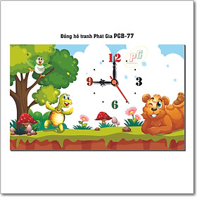 Mua Đồng hồ tranh để bàn Phát Gia PGB-77