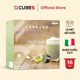 Cà phê viên nén Dolce Gusto Carraro - Hộp 16 viên - Nhập khẩu chính hãng từ Ý