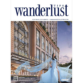 Ảnh bìa Tạp chí Wanderlust Tips tháng 6.2020 (Vol 44)