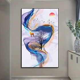 Tranh Canvas Treo Tường Hiện Đại _ Tranh Đa Sắc