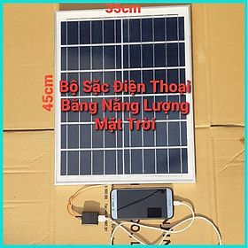 Mua Sạc điện thoại năng lượng mặt trời 5V 2A  sạc cực nhanh