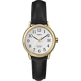 Mua Timex Women's Indiglo Easy Reader Quartz Analog Leather Strap Watch  with Date Feature
