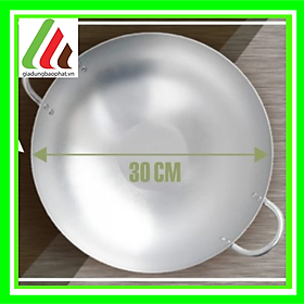 Mua Chảo bầu nhôm xi Kim Hằng đủ size 22 26 30 34 36 38 40 44 46 50  Chính hãng