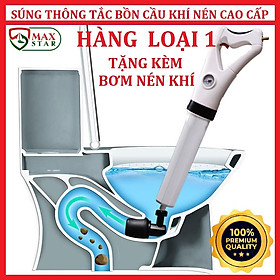 Mua Máy thông tắc bồn cầu Súng thần công thông tắc bồn cầu khí nén cao cấp