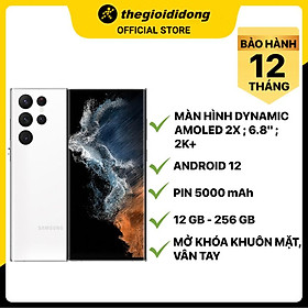 Mua Điện thoại Samsung Galaxy S22 Ultra S908E (12 GB/256 GB)- Hàng chính hãng