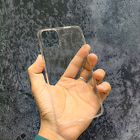 Ốp lưng nhám siêu mỏng 0.3mm cho iPhone 11 Pro Max (6.5 inch) hiệu Memumi có gờ bảo vệ camera - Hàng nhập khẩu - Trong Suốt