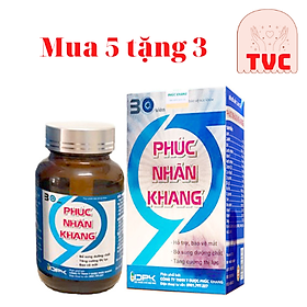 Mua  Mua 5 Tặng 3  Phúc Nhãn Khang - Viên Uống Hỗ Trợ Bảo Vệ Mắt  Dưỡng Mắt Mỏi Mắt Khô Mắt