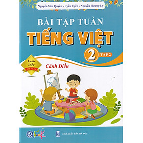 Sách - Bài tập tuần Tiếng Việt 2 tập 2 (Cánh diều)