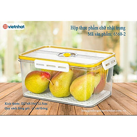 Mua BỘ 3 HỘP THỰC PHẨM CHỮ NHẬT CAO CẤP KHÓA GÀI VIỆT NHẬT HOKORI - Hàng chính hãng (Giao màu ngẫu nhiên)