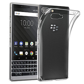 Ốp lưng silicon dẻo cho Blackberry Key 2 (trong suốt)