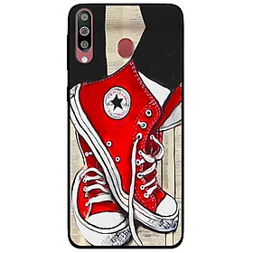 Ốp lưng dành cho Samsung M30 mẫu Giày Đỏ