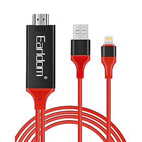 Cáp Earldom MHL Lightning to HDMI cho iPhone iPad - Hàng Nhập Khẩu
