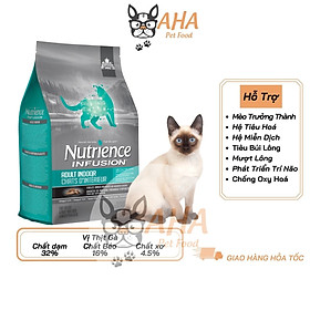 Thức Ăn Cho Mèo Xiêm - Nutrience Original Bao 2,5kg - Thức Ăn Cho Mèo Vị Thịt Gà, Rau Củ, Trái Cây Tự Nhiên