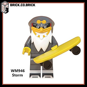 Mô hình Nhân vật Lắp ráp minifig Sonic Đặc biệt Ray Rabbit Charmy Bee Tikal blaze Storm WM6087