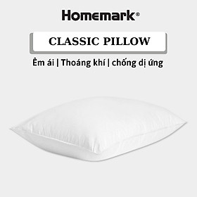 Mua Ruột Gối Homemark Classic Pillow 50x70cm - Vỏ Cotton Cao Cấp  Ruột Bông microfiber Êm Ái  Thoáng Mát - Chất Lượng Cao