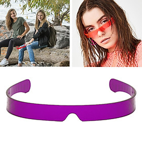 Punk Trendy V-shaped Rimless Sun Glasses UV400 Protection Ultralight Frameless Glasses Beach Running Eyewear Accessories