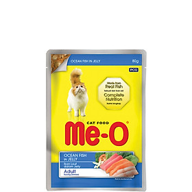 Thức ăn cho mèo Pate me-o gói 80g