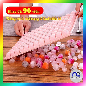 Mua Khay làm đá  thạch rau câu 96 viên hình kim cương nhỏ bền đẹp