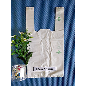Mua 10 Kí Bao Ni Lông Tự Hủy Sinh Học - Kiều Gia - Màu TRẮNG SỮA - 13 Size / 10 Kilograms Of Bio-degradable Shopping Bags - KieuGia - Color MILKY WHITE - 13 Sizes