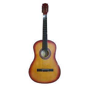 Đàn Guitar acoustic GU03 màu nâu đất dáng D