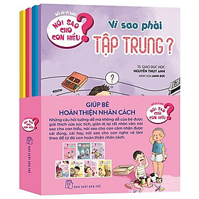 Combo Nói Sao Cho Con Hiểu:
Giúp Bé Hoàn Thiện Nhân Cách (7 Cuốn)