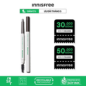 CHÌ KẺ CHÂN MÀY INNISFREE AUTO EYEBROW PENCIL 0.3G