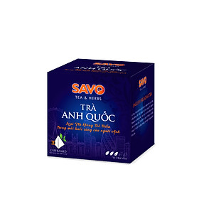 Trà Anh Quốc SAVO hộp 12 gói