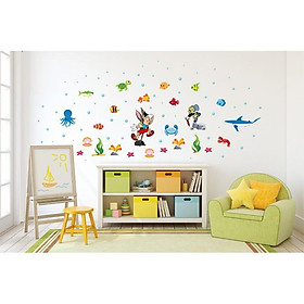 DECAL TRANG TRÍ PHÒNG BÉ PINOCCHIO SỐ 1